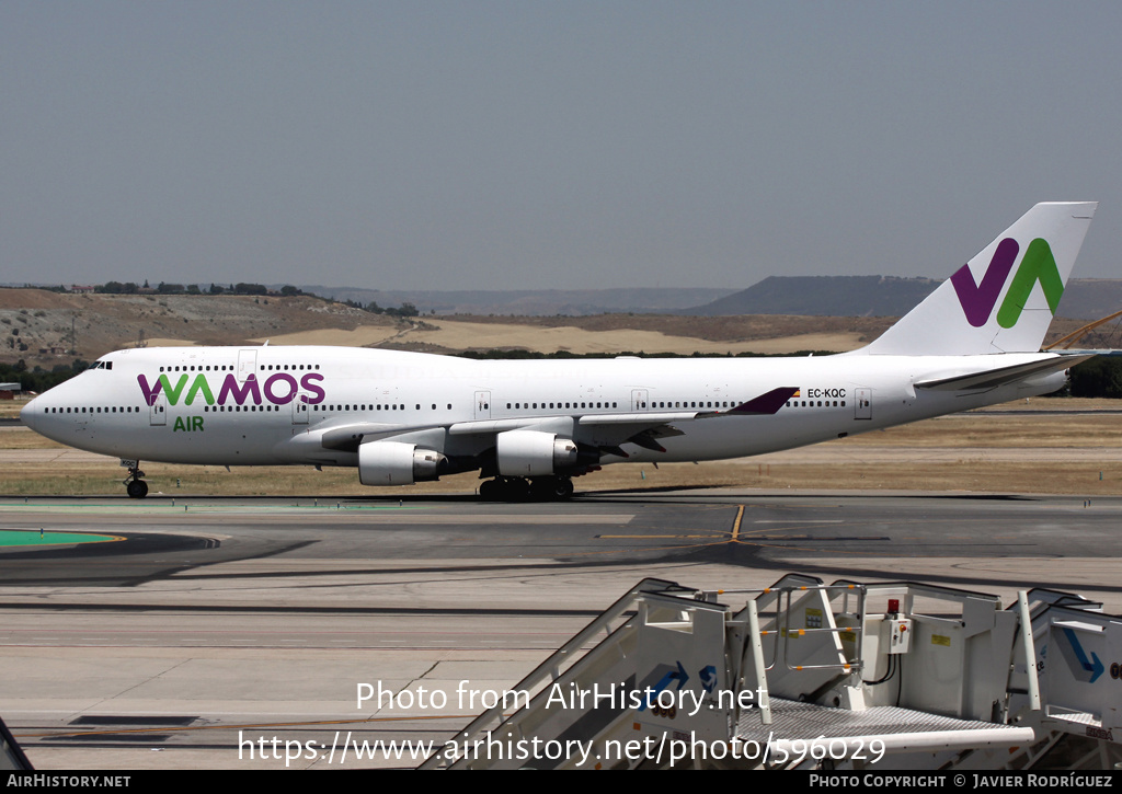 Aircraft Photo of EC-KQC | Boeing 747-412 | Wamos Air | AirHistory.net #596029