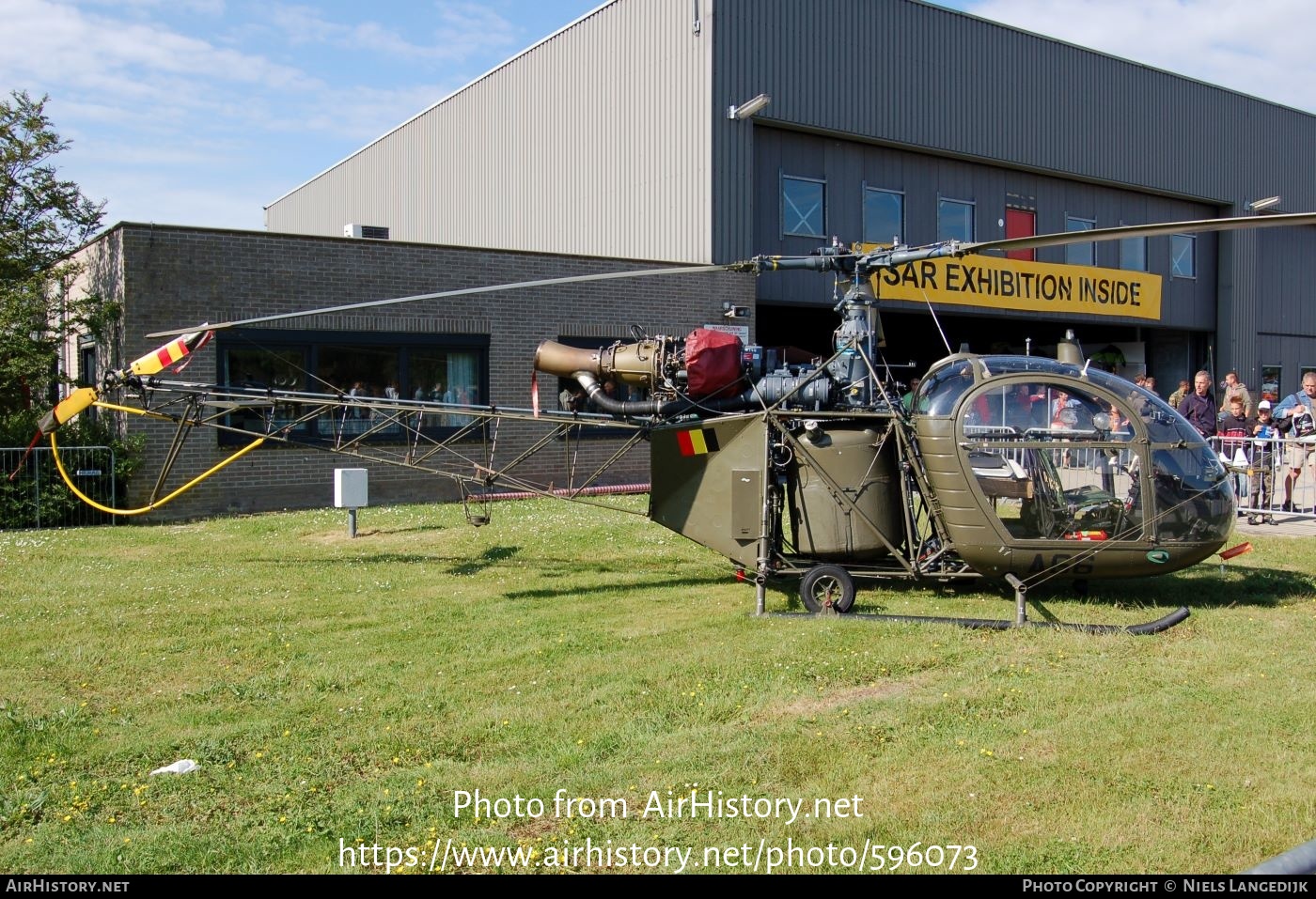 Aircraft Photo of A66 | Aerospatiale SA-318C Alouette II Astazou | Belgium - Air Force | AirHistory.net #596073