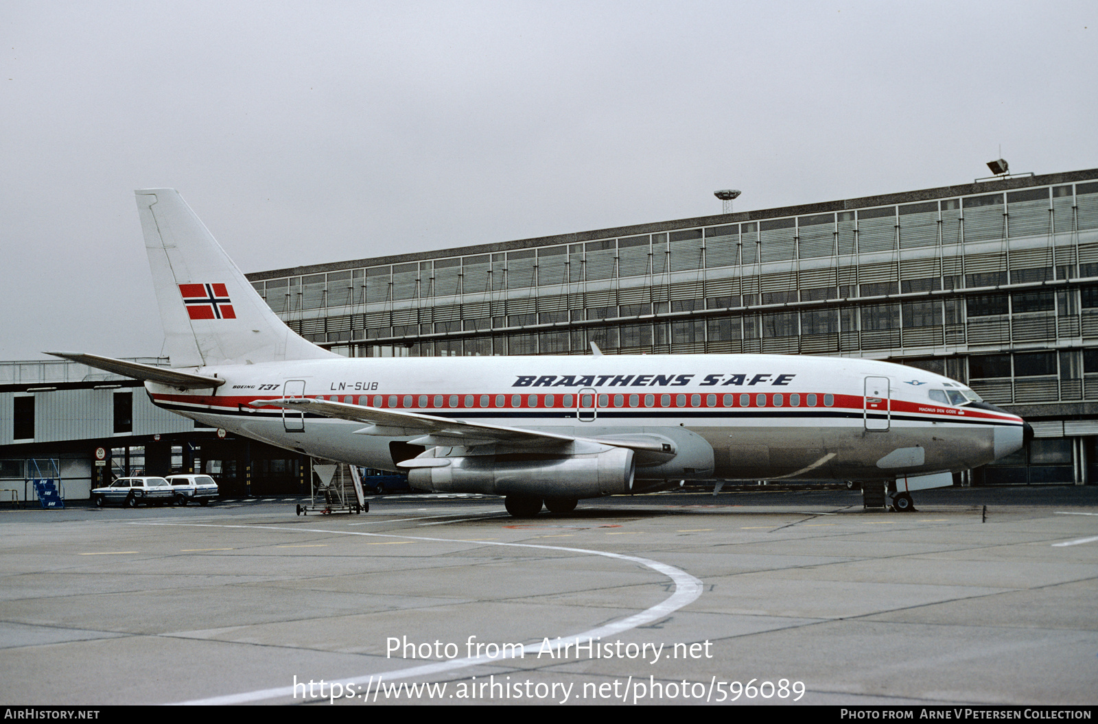 Aircraft Photo of LN-SUB | Boeing 737-205/Adv | Braathens SAFE | AirHistory.net #596089