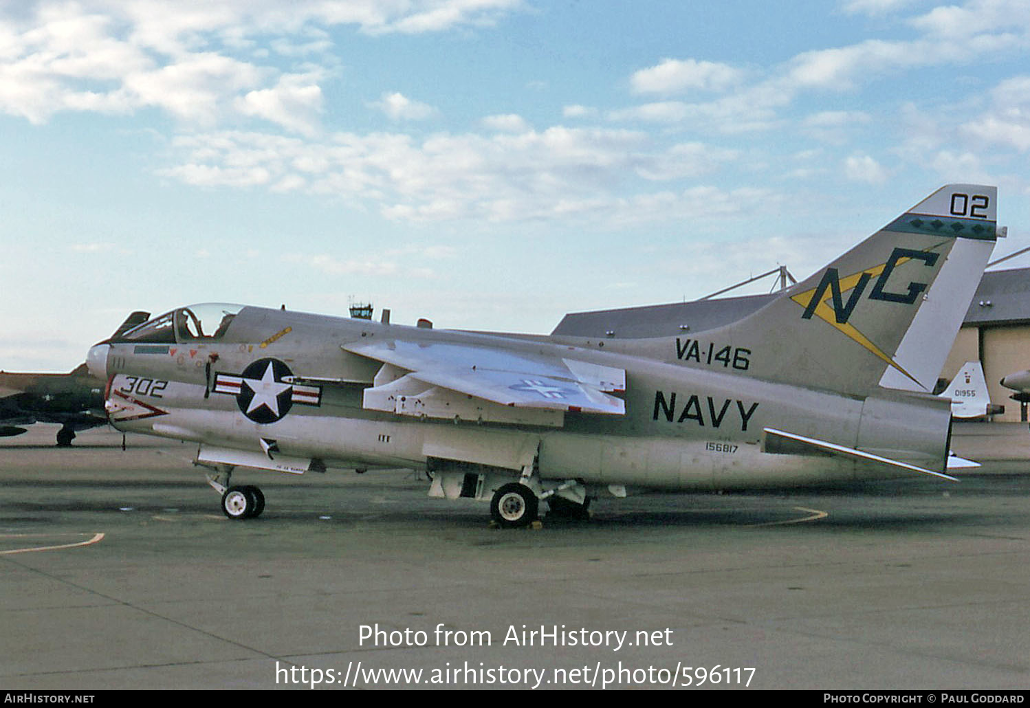 Aircraft Photo of 156817 | LTV A-7E Corsair II | USA - Navy | AirHistory.net #596117