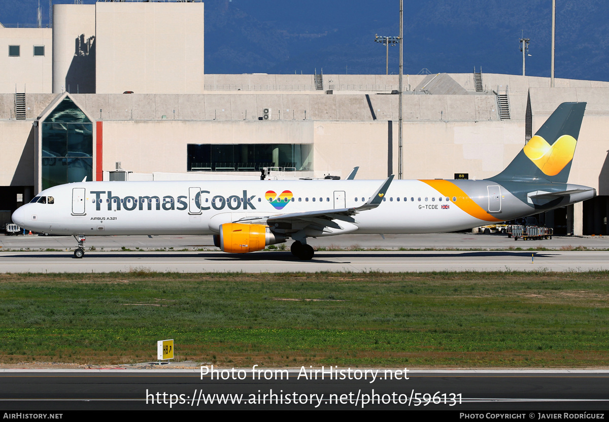 Aircraft Photo of G-TCDE | Airbus A321-211 | Thomas Cook Airlines | AirHistory.net #596131