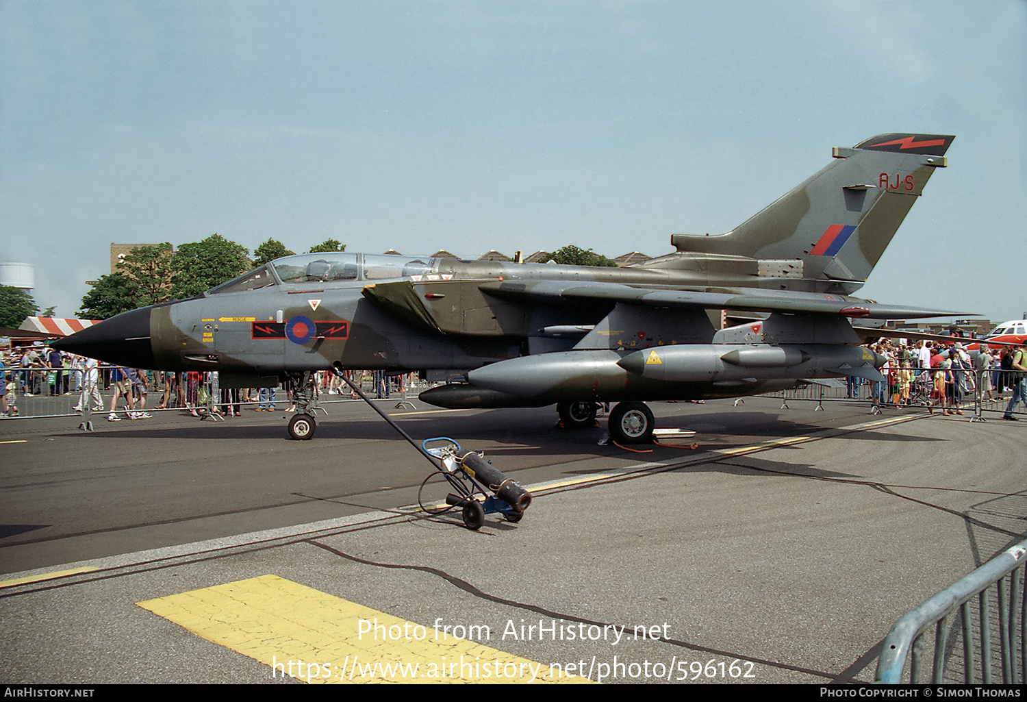 Aircraft Photo of ZA411 | Panavia Tornado GR1B | UK - Air Force | AirHistory.net #596162