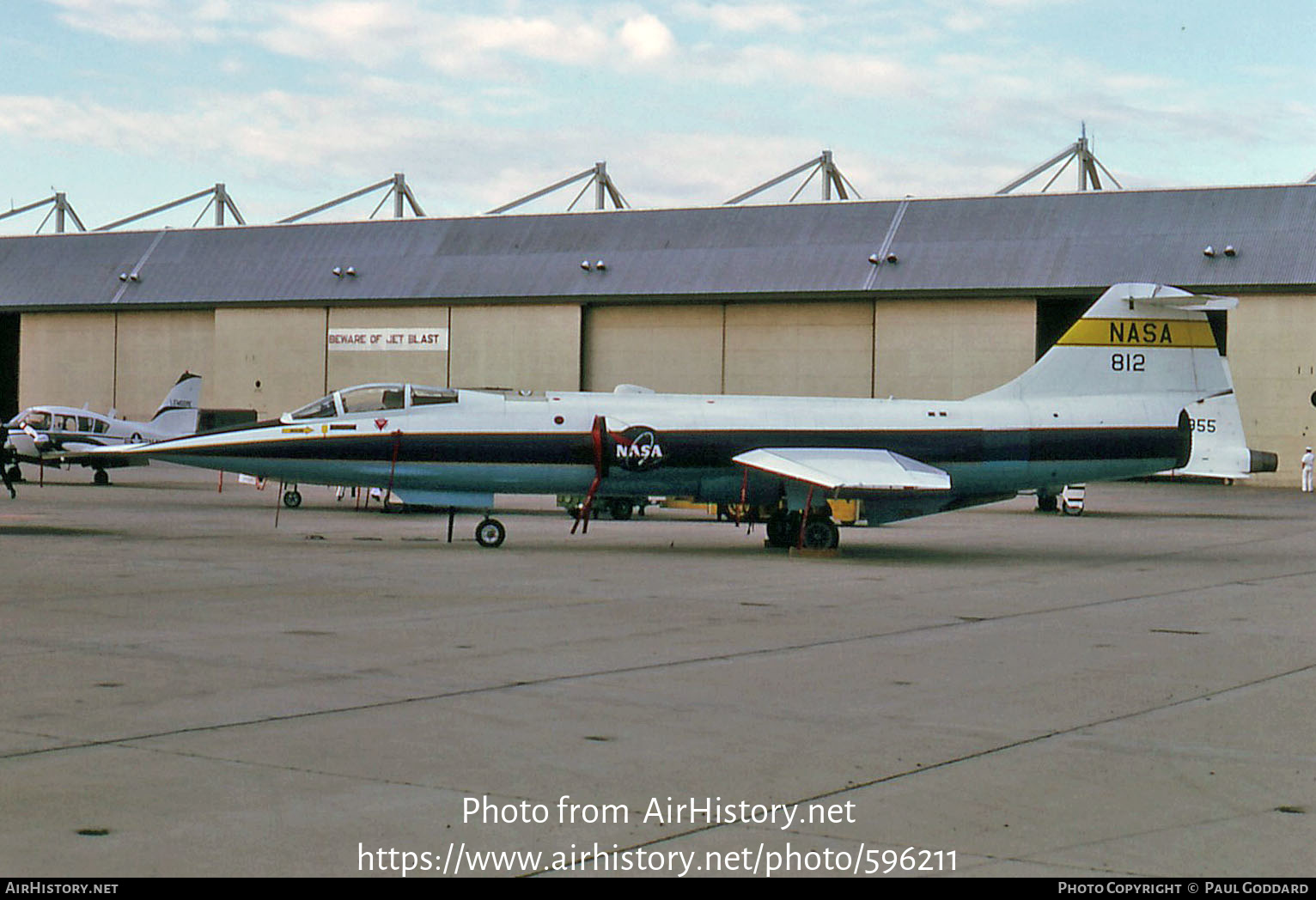 Aircraft Photo of N812NA / NASA 812 | Lockheed F-104N Starfighter | NASA - National Aeronautics and Space Administration | AirHistory.net #596211