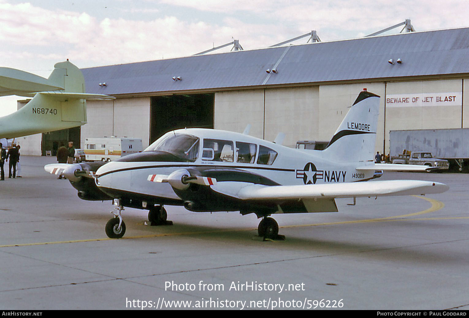 Aircraft Photo of 149069 | Piper U-11A Aztec (UO-1/PA-23-250) | USA - Navy | AirHistory.net #596226