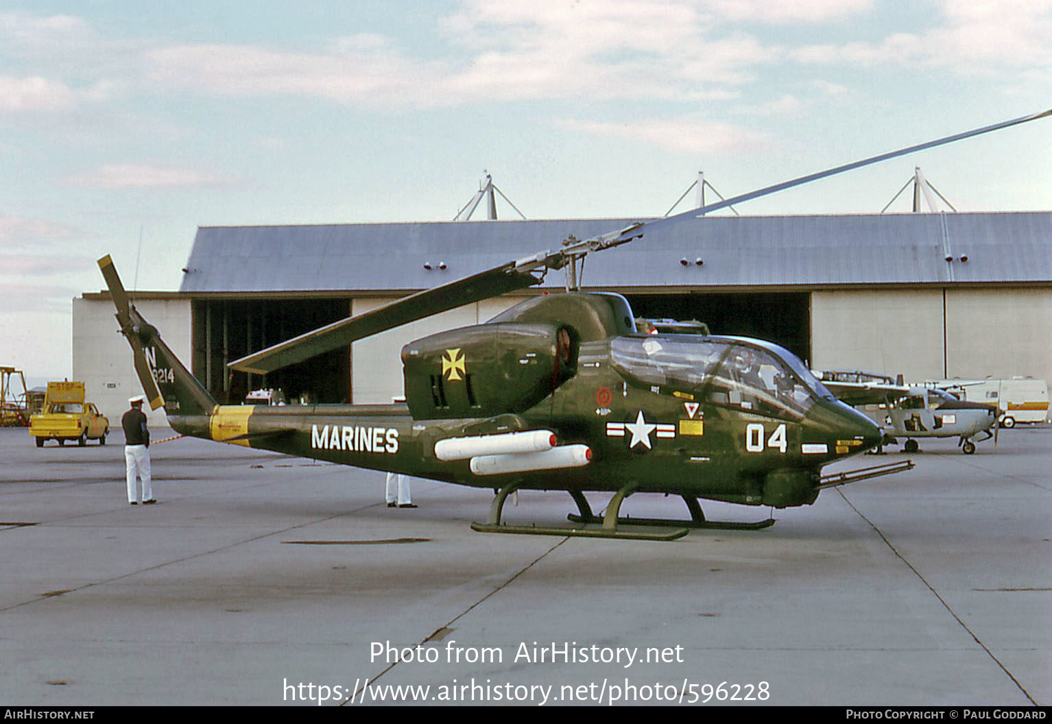 Aircraft Photo Of 159214 Bell Ah 1j Sea Cobra 209 Usa Marines