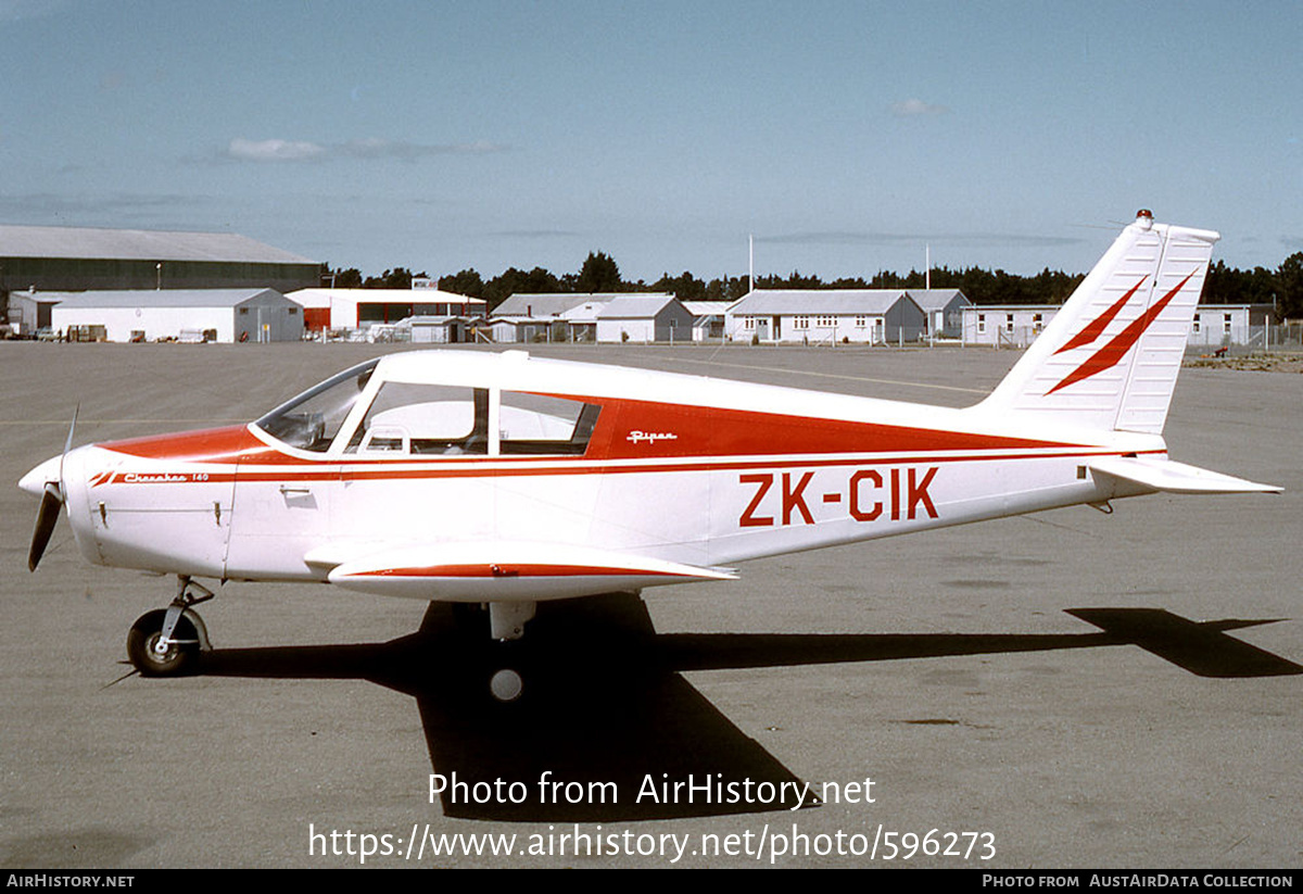 Aircraft Photo of ZK-CIK | Piper PA-28-140 Cherokee | AirHistory.net #596273