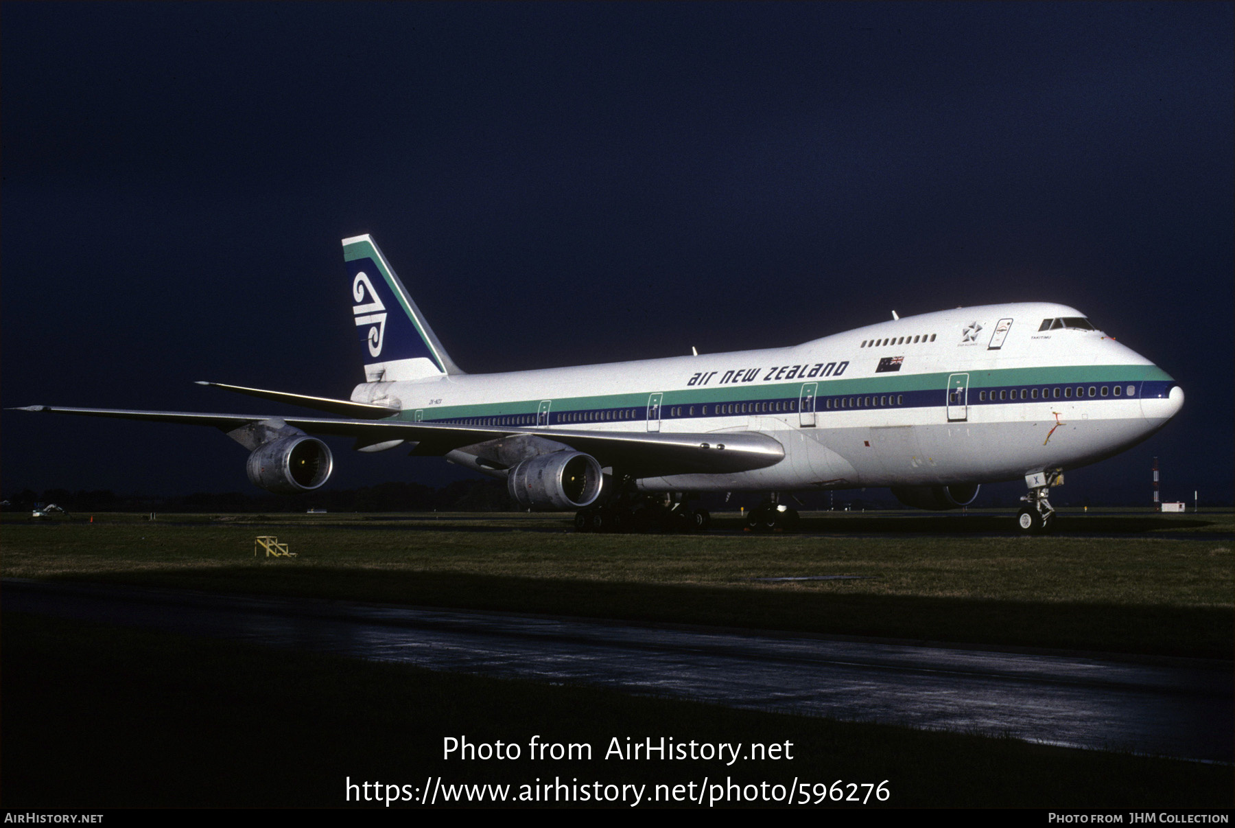 Aircraft Photo of ZK-NZX | Boeing 747-219B | Air New Zealand | AirHistory.net #596276