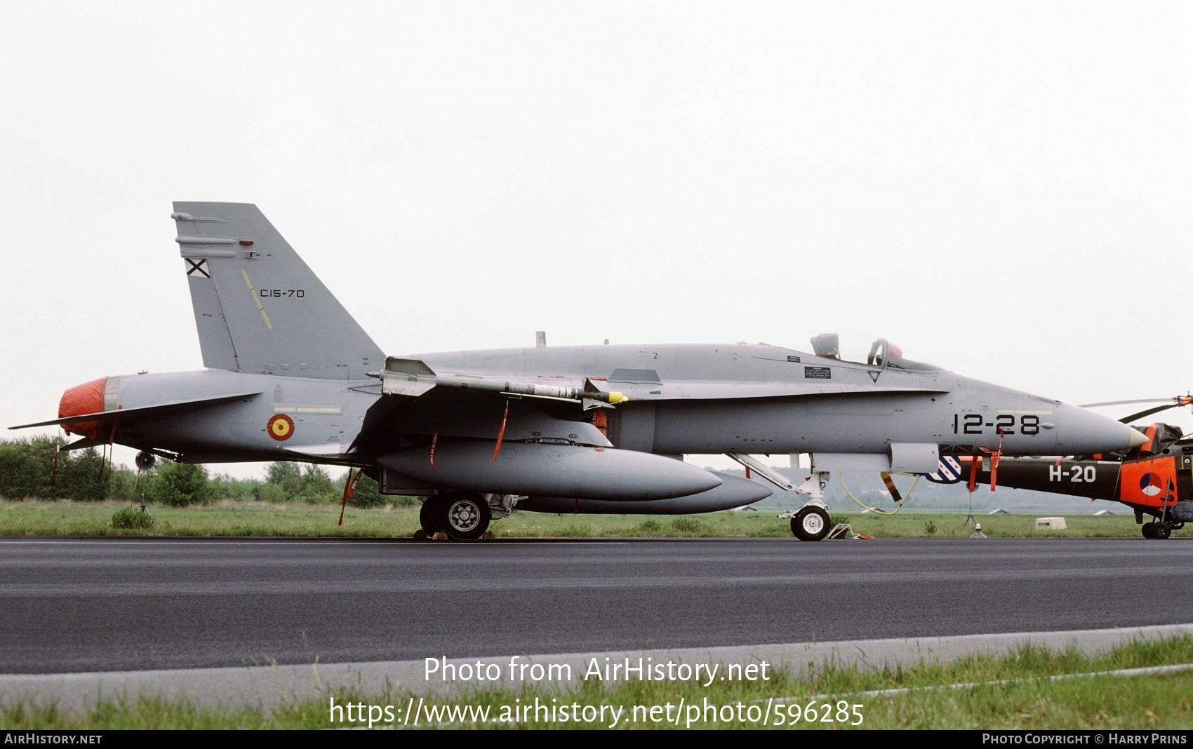 Aircraft Photo of C.15-70 / C15-70 | McDonnell Douglas EF-18A Hornet | Spain - Air Force | AirHistory.net #596285