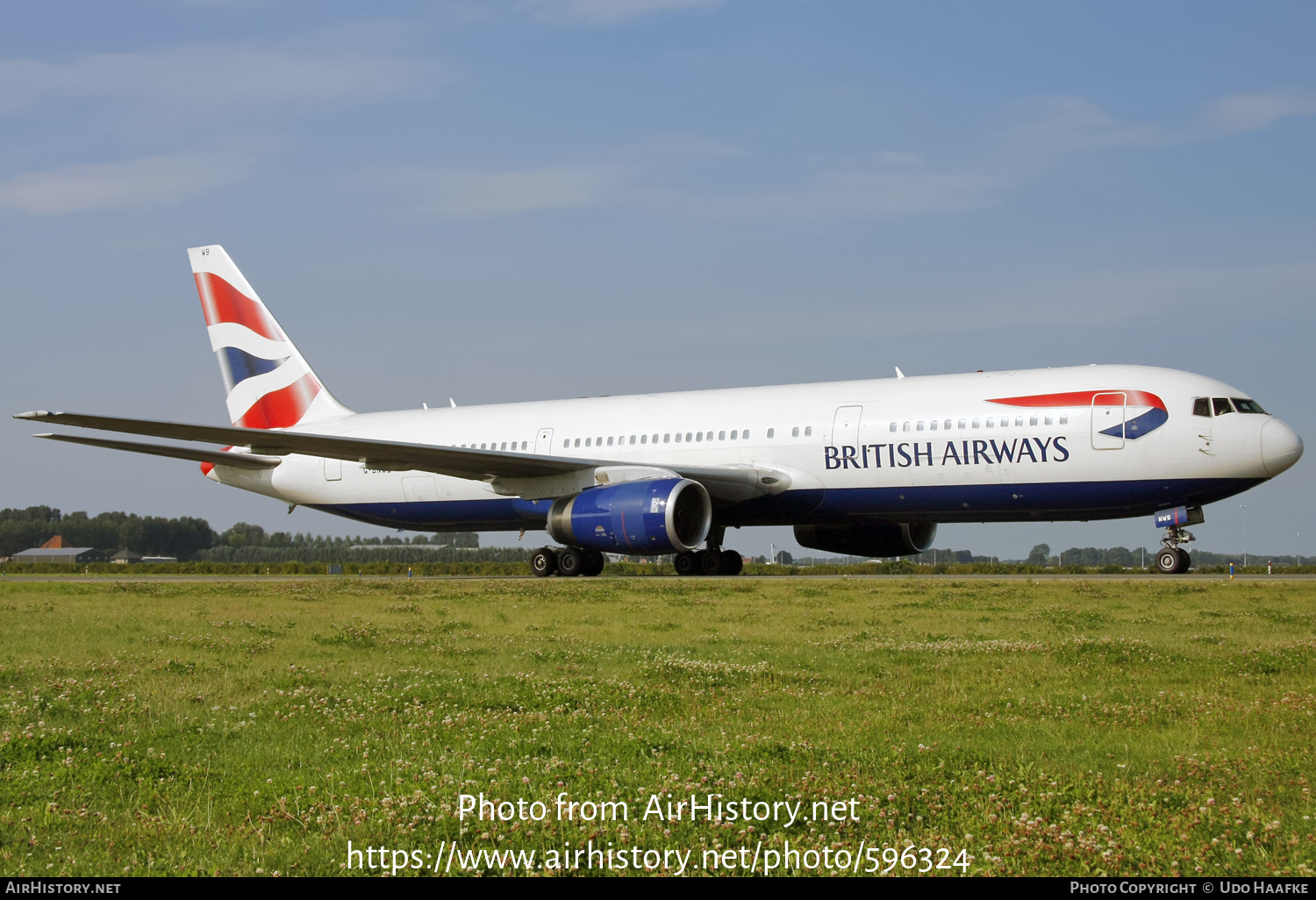 Aircraft Photo Of G Bnwb Boeing 767 336 Er British Airways