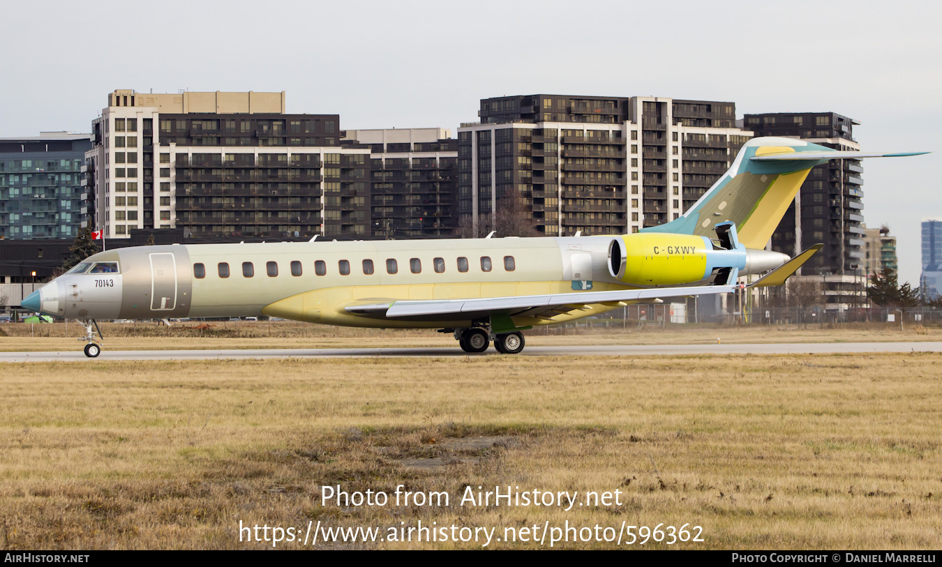 Aircraft Photo of C-GXWY | Bombardier Global 7500 (BD-700-2A12) | AirHistory.net #596362