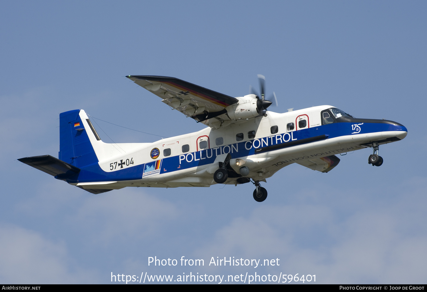 Aircraft Photo of 5704 | Dornier 228-212/LM | Germany - Navy | AirHistory.net #596401