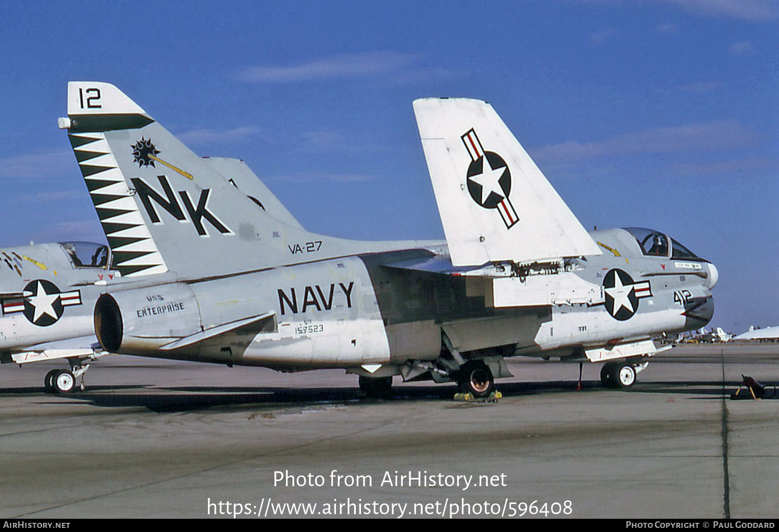 Aircraft Photo of 157523 | LTV A-7E Corsair II | USA - Navy | AirHistory.net #596408