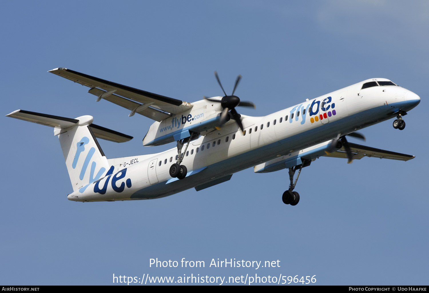 Aircraft Photo of G-JECL | Bombardier DHC-8-402 Dash 8 | Flybe | AirHistory.net #596456