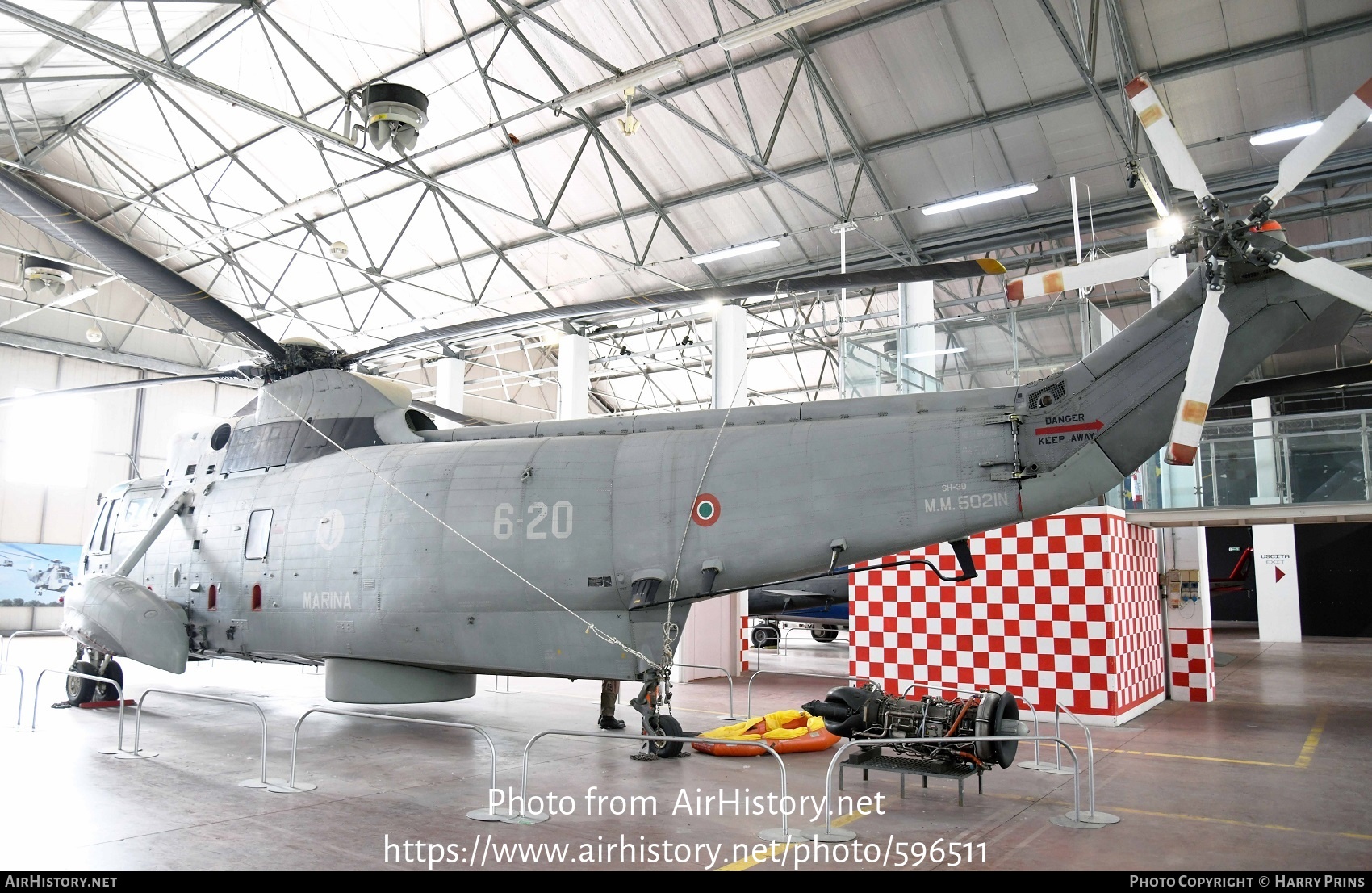 Aircraft Photo of MM5021N | Agusta SH-3D Sea King (AS-61) | Italy - Navy | AirHistory.net #596511