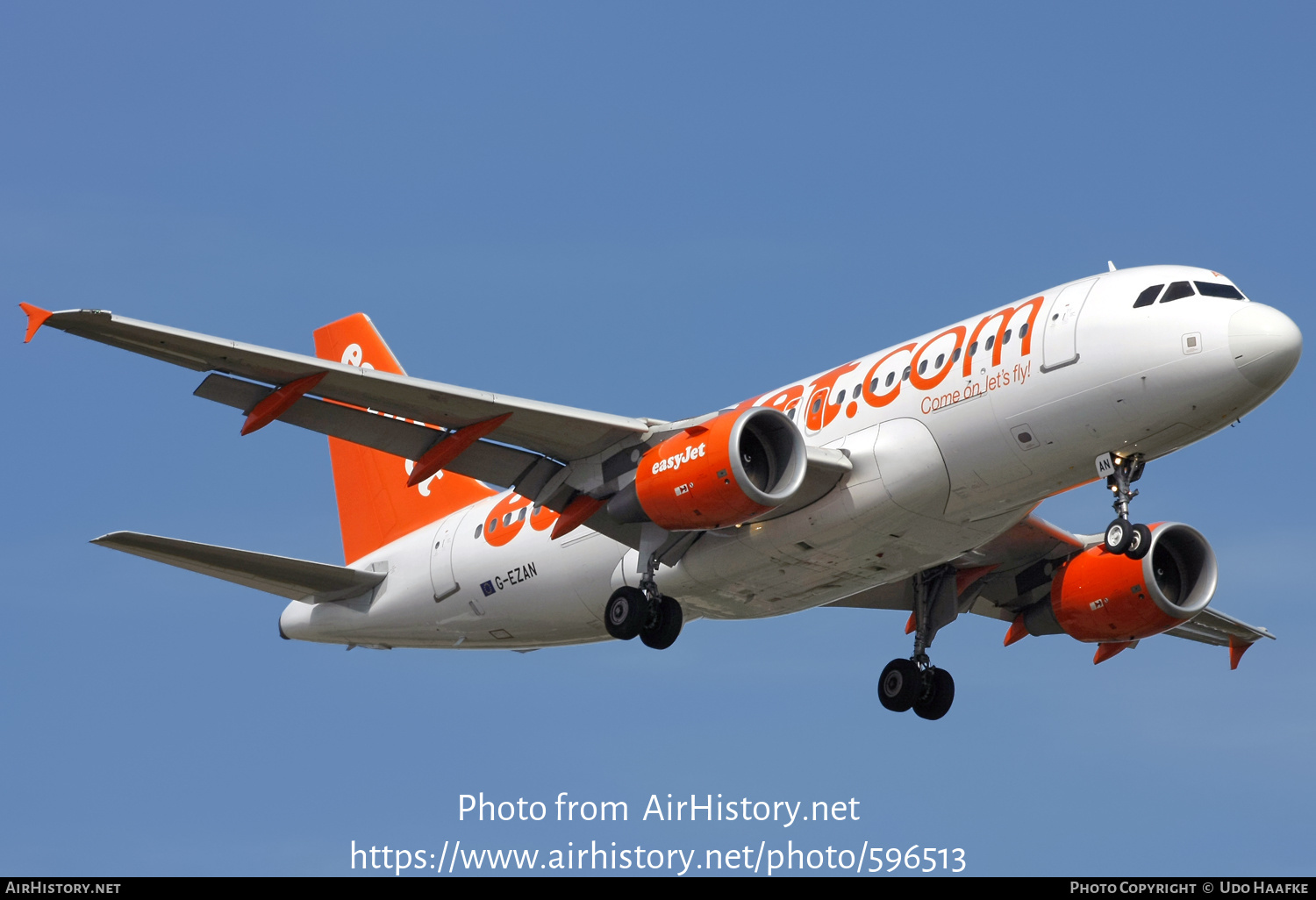 Aircraft Photo of G-EZAN | Airbus A319-111 | EasyJet | AirHistory.net #596513