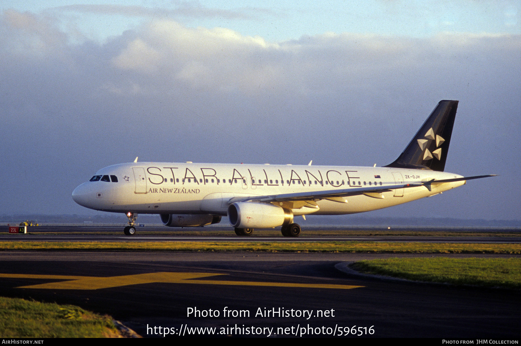 Aircraft Photo of ZK-OJH | Airbus A320-232 | Air New Zealand | AirHistory.net #596516