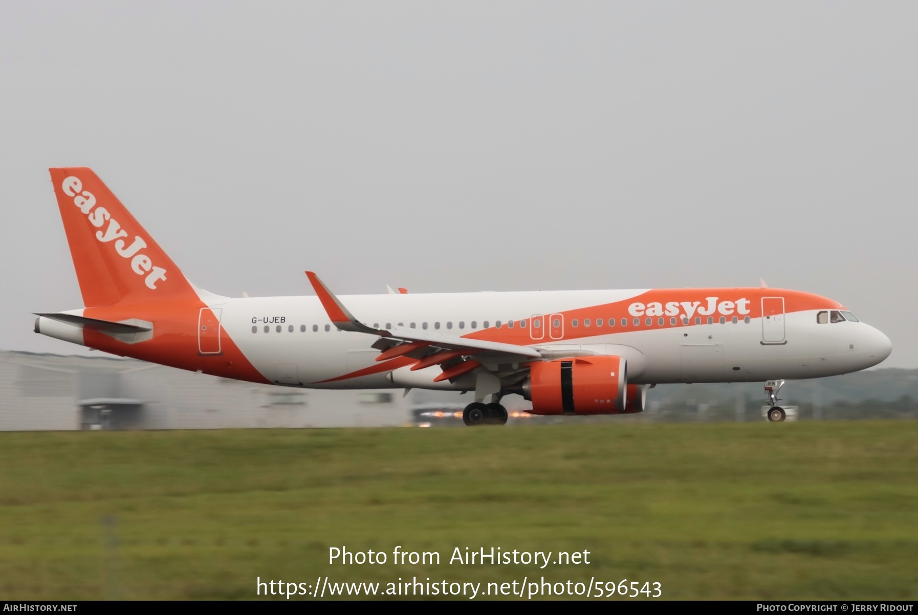 Aircraft Photo of G-UJEB | Airbus A320-251N | EasyJet | AirHistory.net #596543