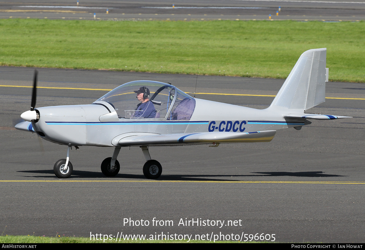 Aircraft Photo of G-CDCC | Evektor-Aerotechnik EV-97A Eurostar | AirHistory.net #596605