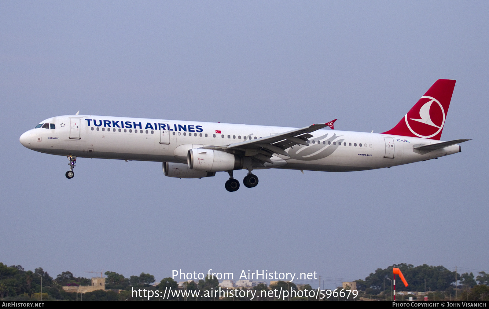 Aircraft Photo of TC-JML | Airbus A321-231 | Turkish Airlines | AirHistory.net #596679