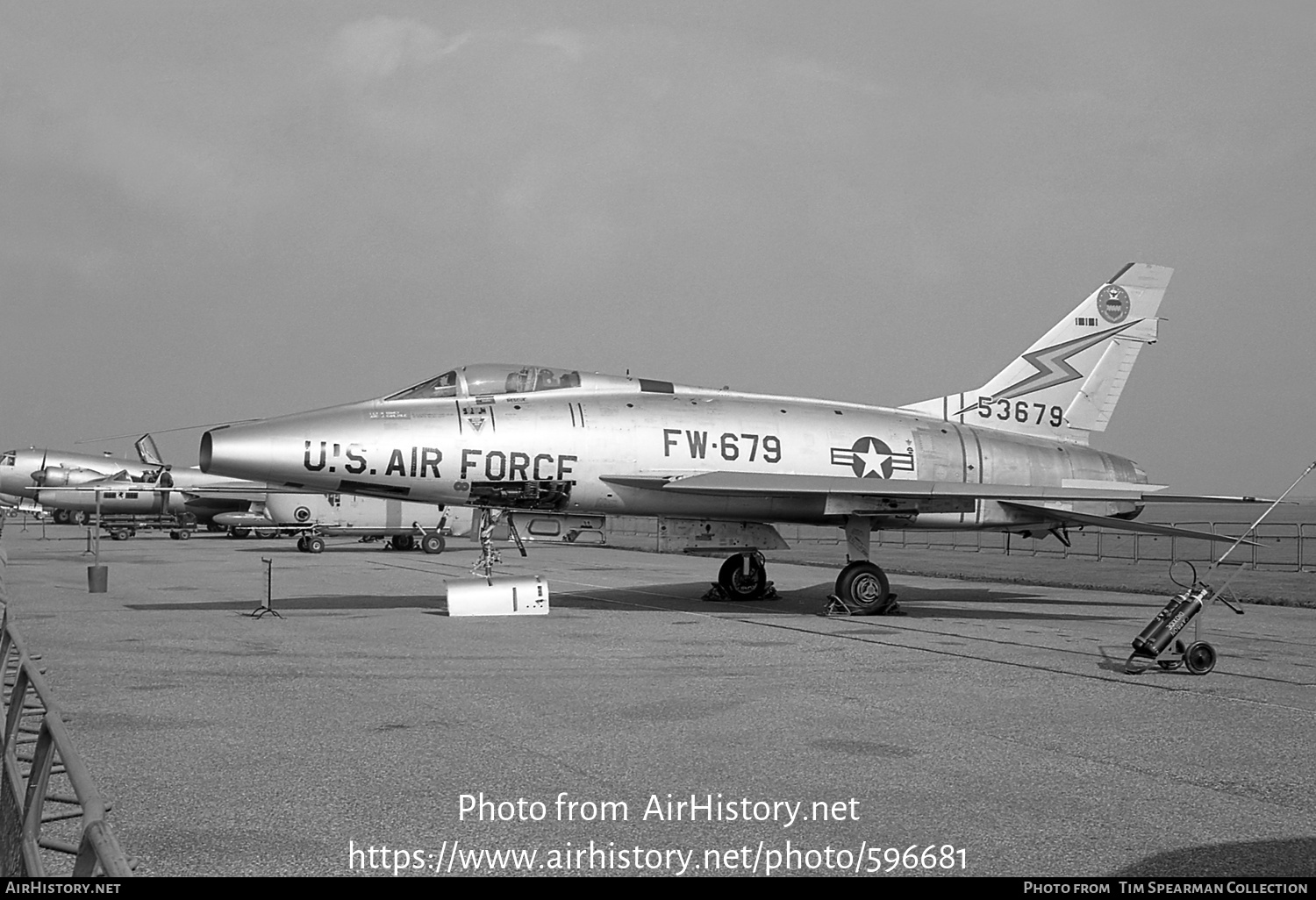 Aircraft Photo of 55-3679 / 53679 | North American F-100D Super Sabre | USA - Air Force | AirHistory.net #596681