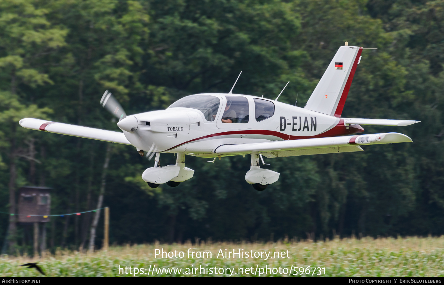 Aircraft Photo of D-EJAN | Socata TB-10 Tobago | AirHistory.net #596731