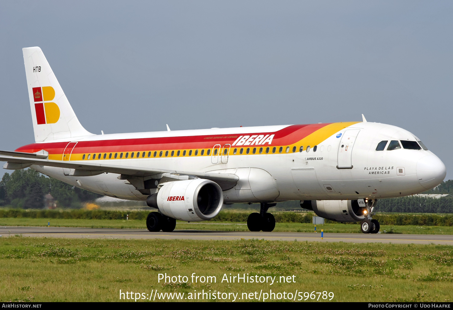 Aircraft Photo of EC-HTB | Airbus A320-214 | Iberia | AirHistory.net #596789