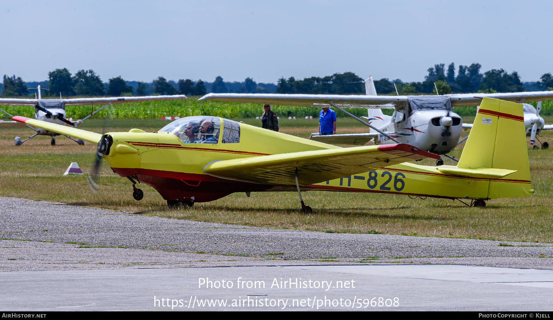 Aircraft Photo of PH-826 | Scheibe SF-25B Falke | AirHistory.net #596808