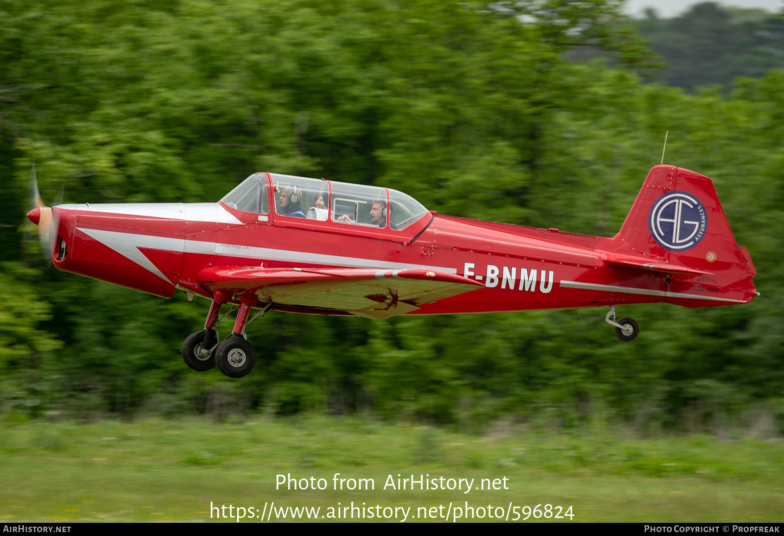 Aircraft Photo of F-BNMU | Zlin Z-326 Trener Master | AirHistory.net #596824