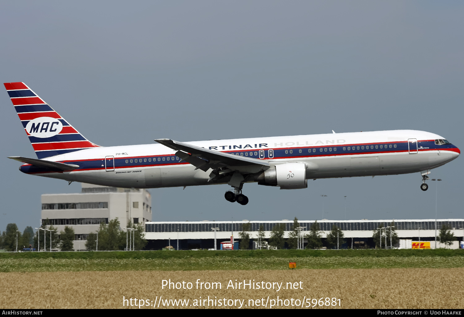 Aircraft Photo of PH-MCL | Boeing 767-31A/ER | Martinair | Martinair Holland | AirHistory.net #596881