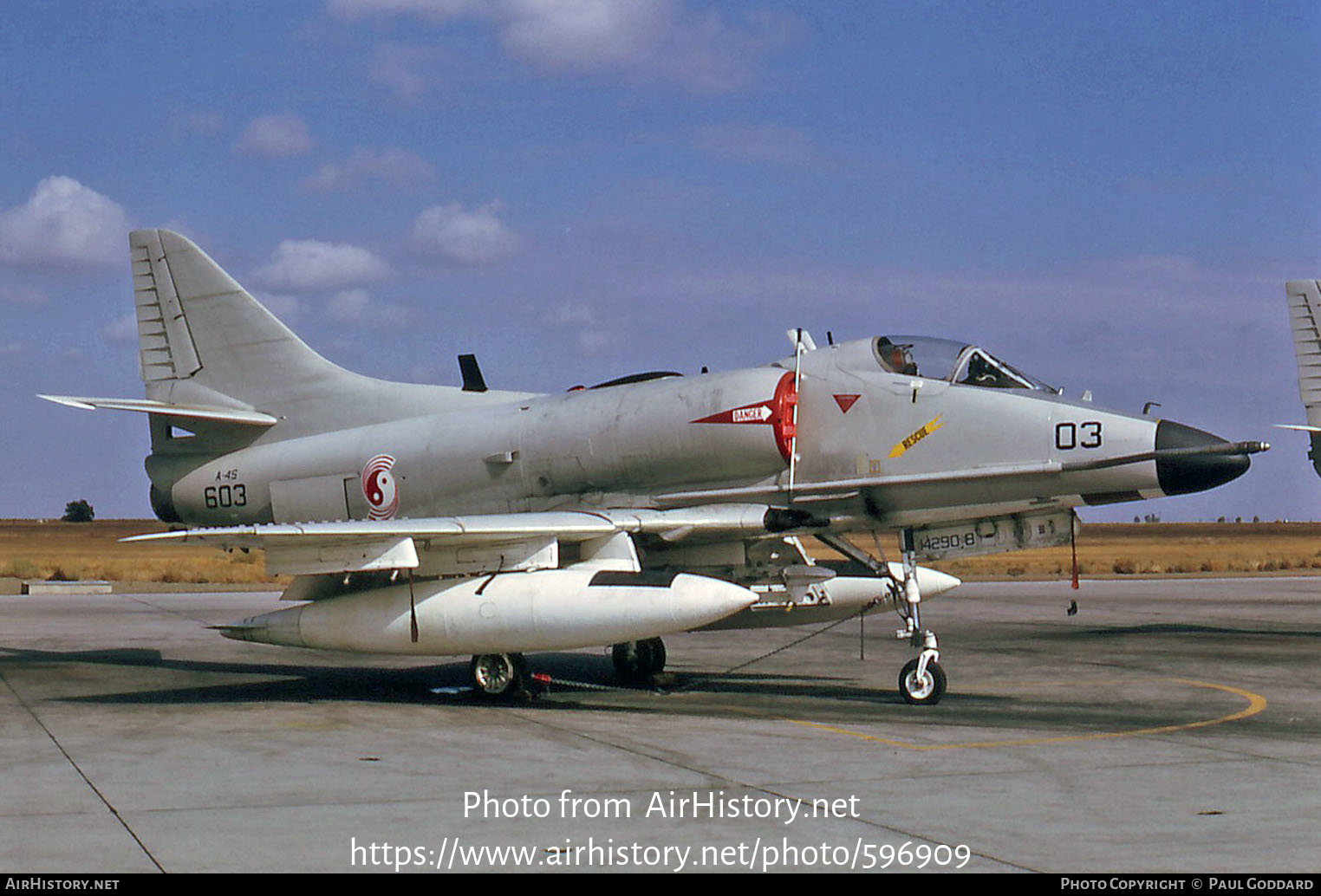 Aircraft Photo of 603 | Douglas A-4S Skyhawk | Singapore - Air Force ...