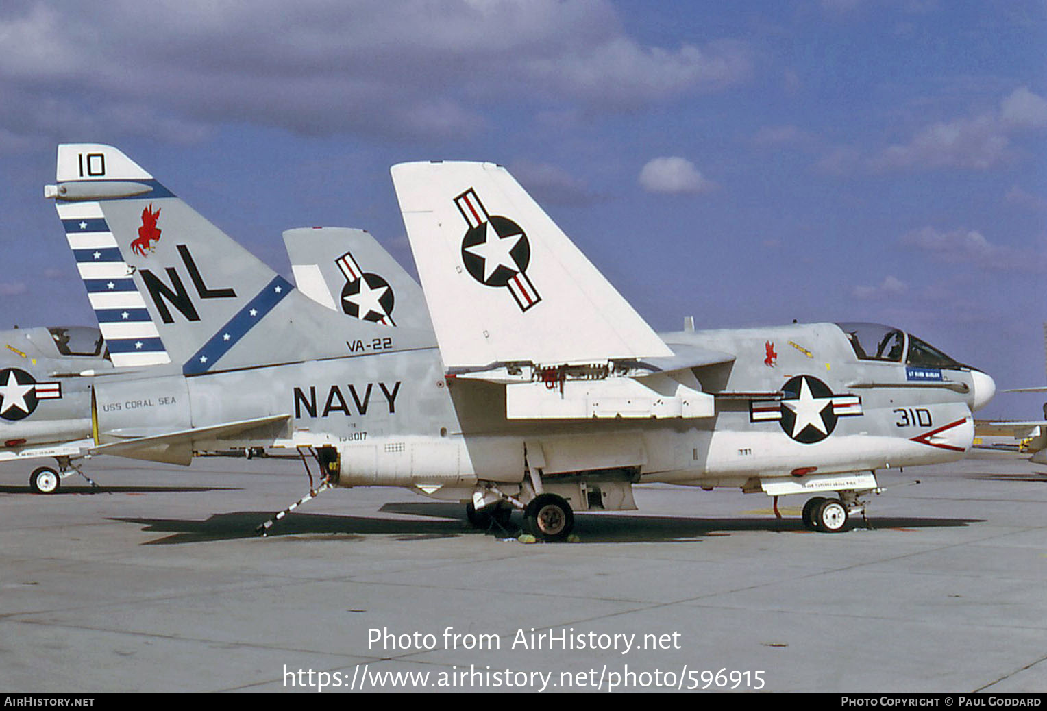 Aircraft Photo of 158017 | LTV A-7E Corsair II | USA - Navy | AirHistory.net #596915