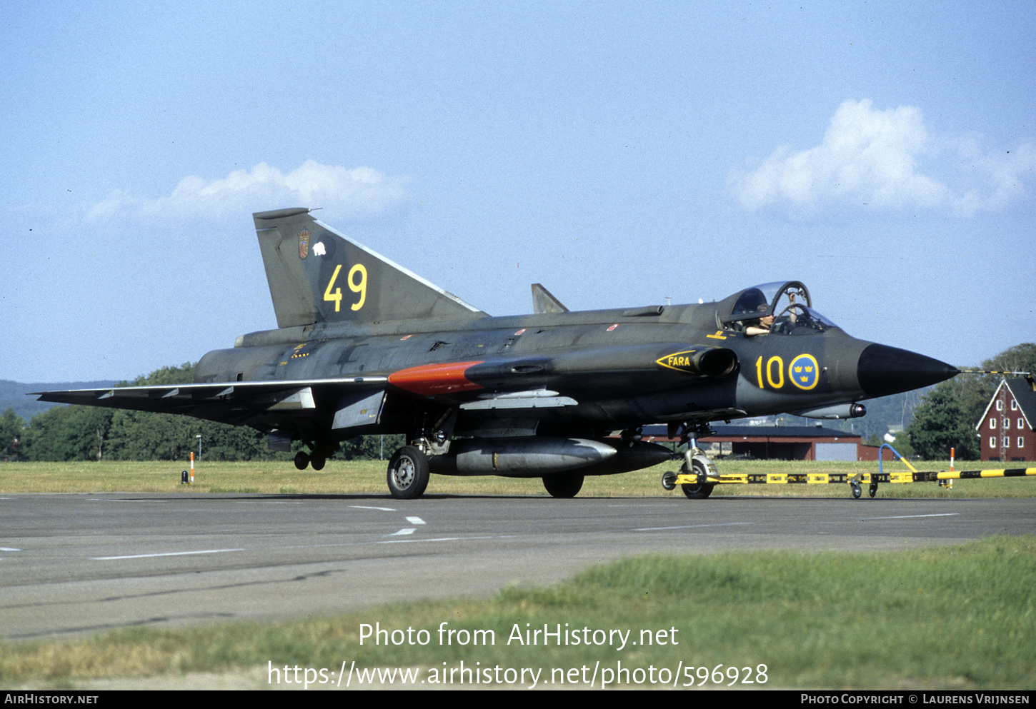 Aircraft Photo of 35590 | Saab J35J Draken | Sweden - Air Force | AirHistory.net #596928