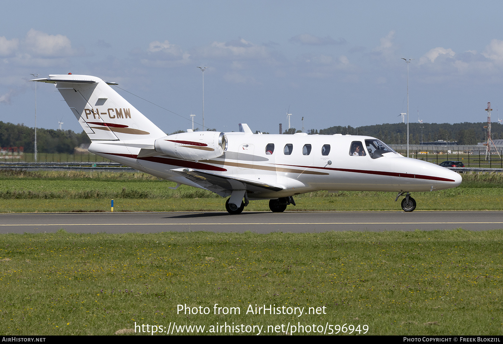 Aircraft Photo of PH-CMW | Cessna 525 CitationJet CJ1+ | AirHistory.net #596949