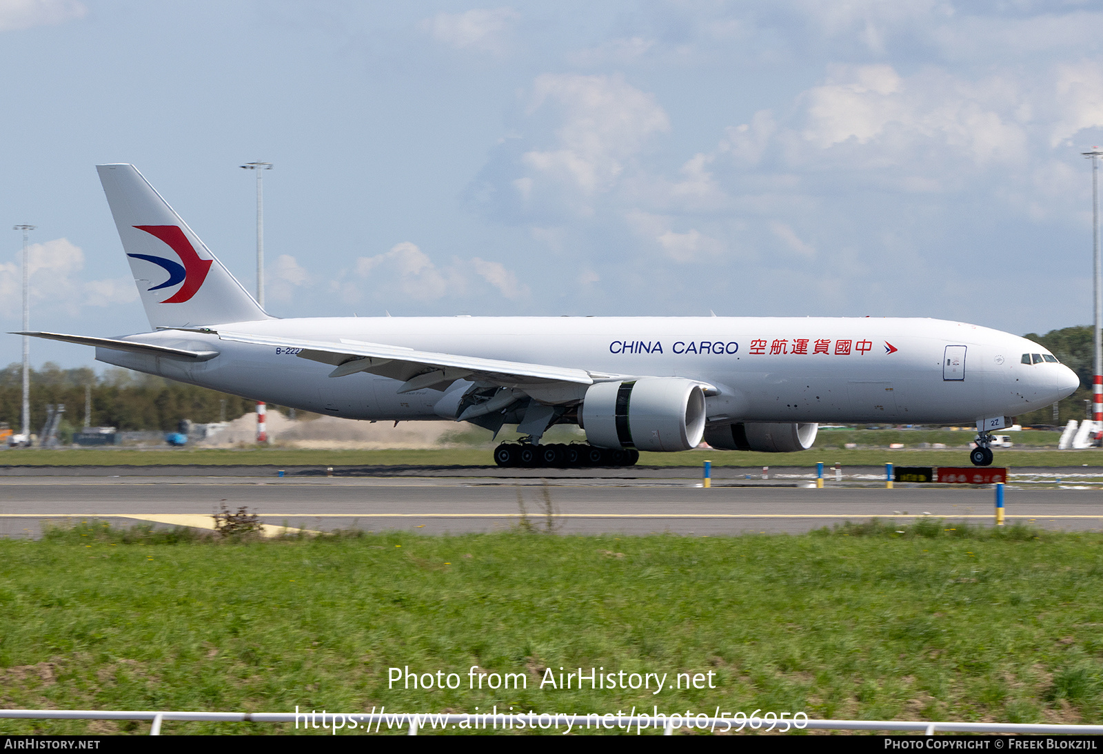 Aircraft Photo of B-222Z | Boeing 777-F | China Cargo Airlines | AirHistory.net #596950