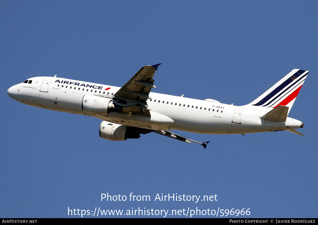 Aircraft Photo of F-GKXY | Airbus A320-214 | Air France | AirHistory.net #596966