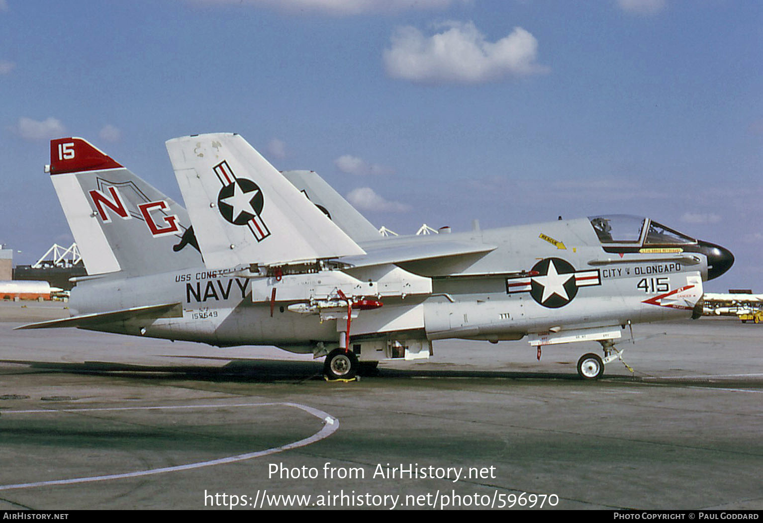 Aircraft Photo of 159649 | LTV A-7E Corsair II | USA - Navy | AirHistory.net #596970