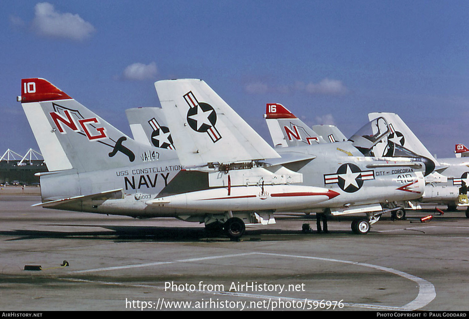 Aircraft Photo of 158003 | LTV A-7E Corsair II | USA - Navy | AirHistory.net #596976