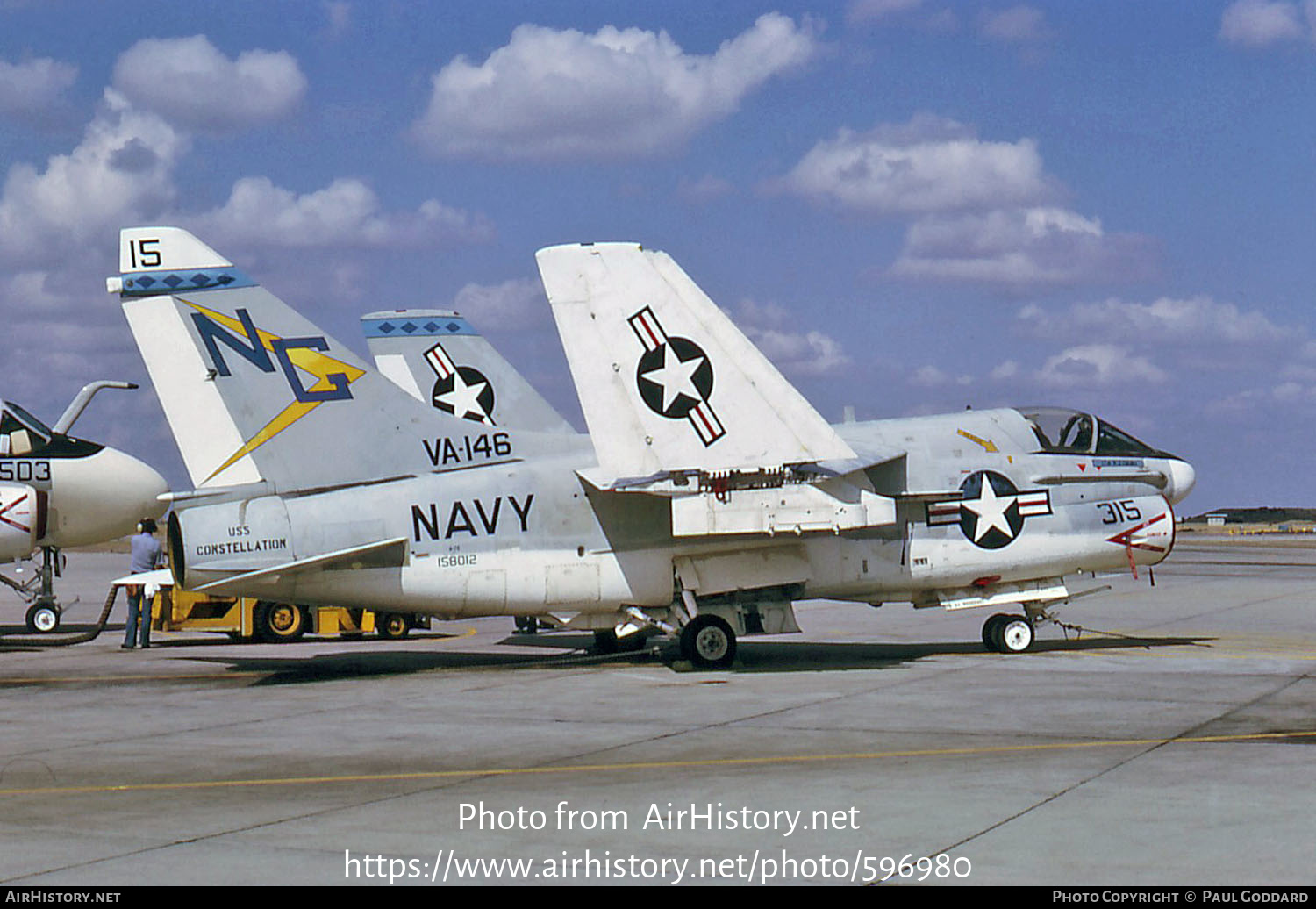 Aircraft Photo of 158012 | LTV A-7E Corsair II | USA - Navy | AirHistory.net #596980