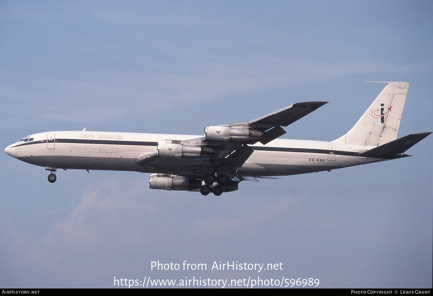 Aircraft Photo of 9G-EBK | Boeing 707-321C | Imperial Cargo | AirHistory.net #596989