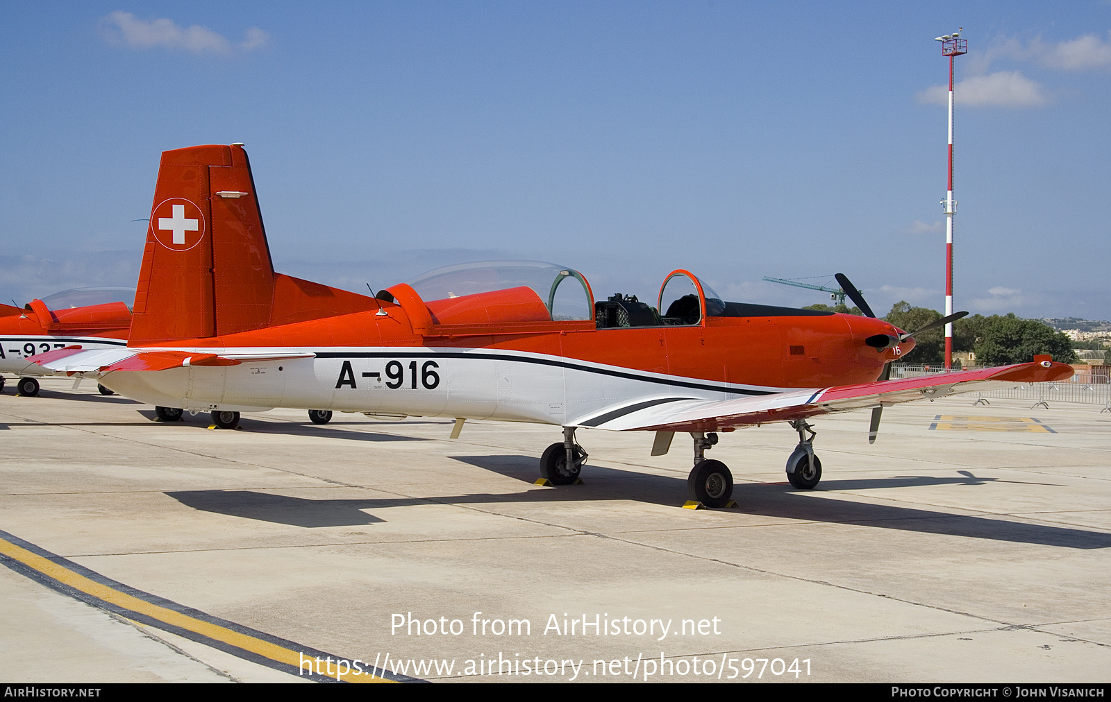 Aircraft Photo of A-916 | Pilatus NCPC-7 | Switzerland - Air Force | AirHistory.net #597041