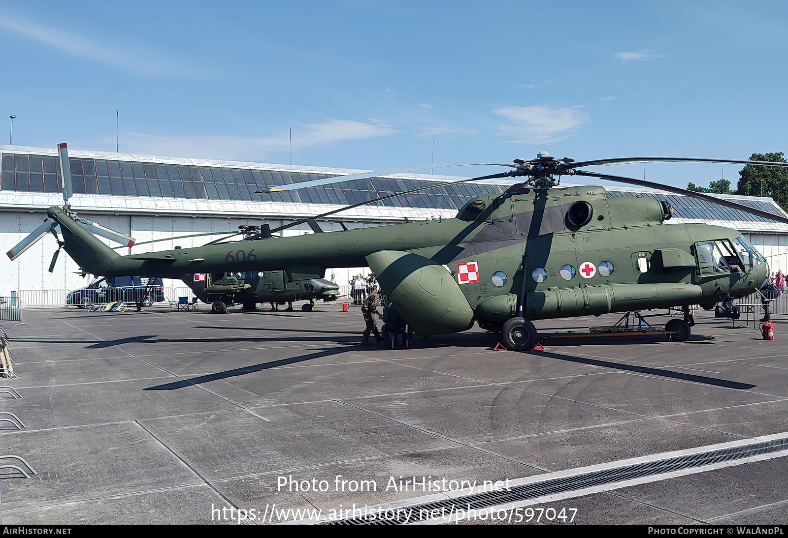 Aircraft Photo of 606 | Mil Mi-17EA | Poland - Air Force | AirHistory.net #597047