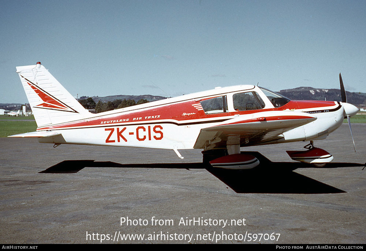 Aircraft Photo of ZK-CIS | Piper PA-28-235 Cherokee | Southland Air Taxis | AirHistory.net #597067