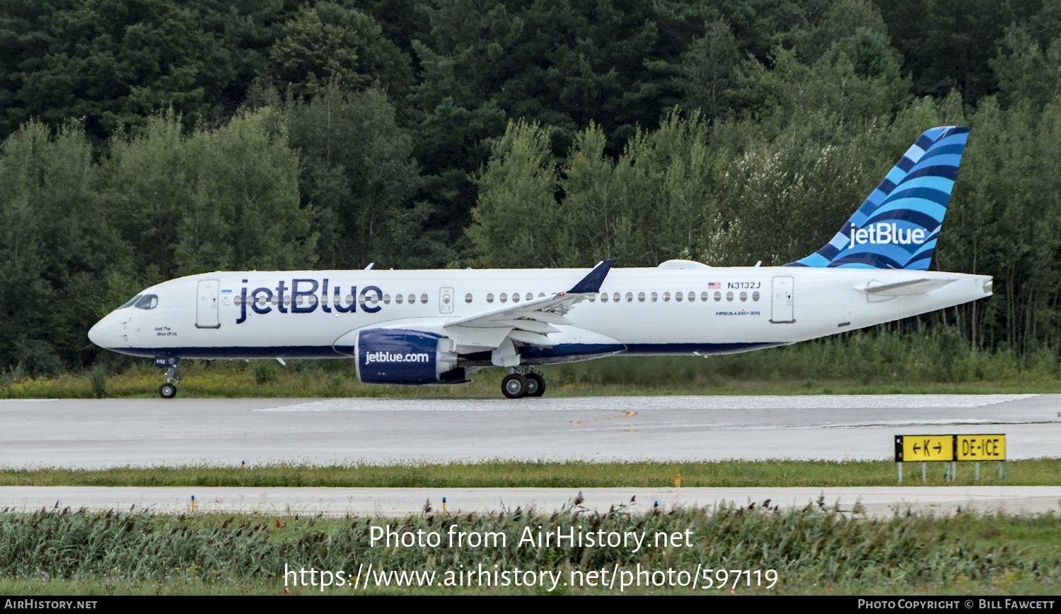 Aircraft Photo of N3132J | Airbus A220-371 (BD-500-1A11) | JetBlue Airways | AirHistory.net #597119