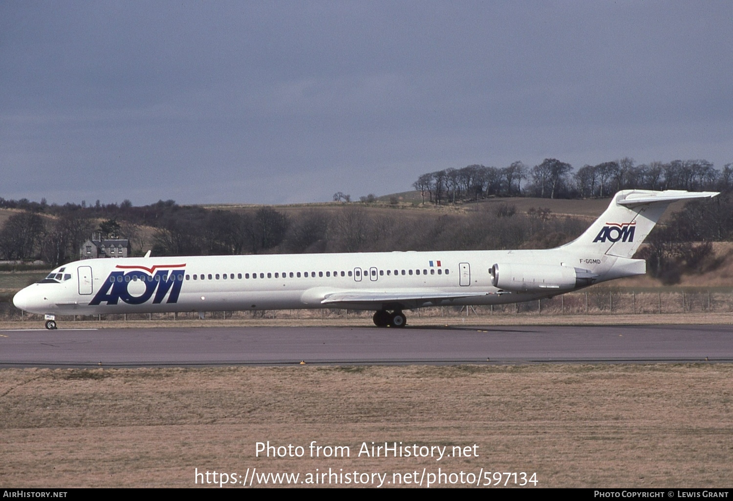 Aircraft Photo of F-GGMD | McDonnell Douglas MD-83 (DC-9-83) | AOM French Airlines | AirHistory.net #597134