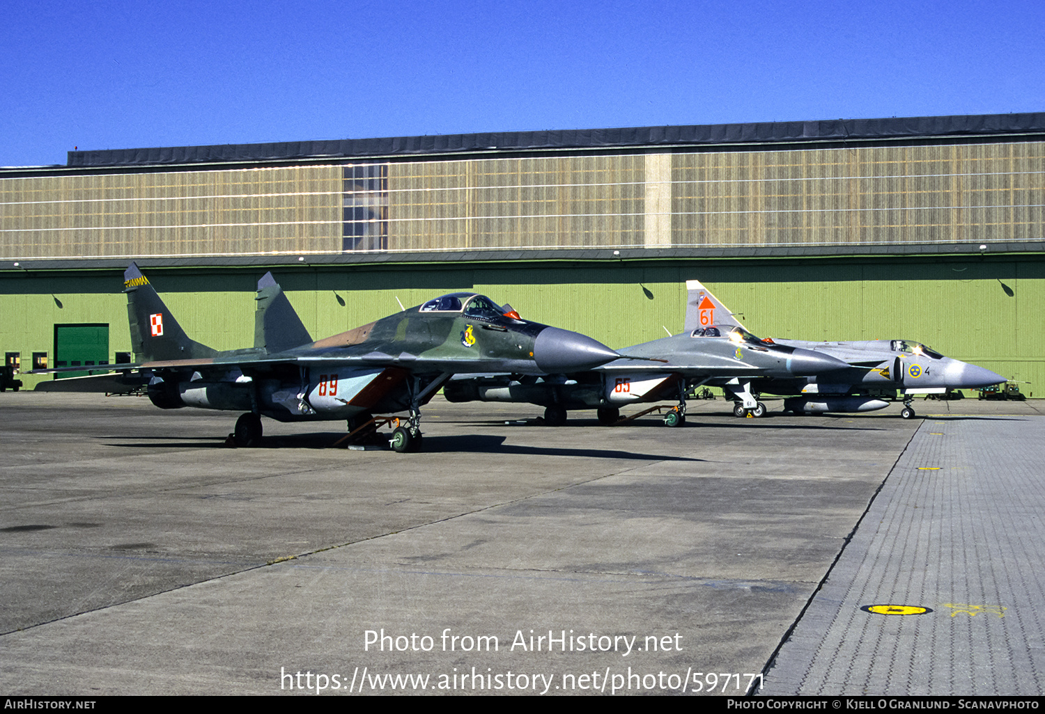 Aircraft Photo of 89 | Mikoyan-Gurevich MiG-29A (9-12A) | Poland - Air Force | AirHistory.net #597171