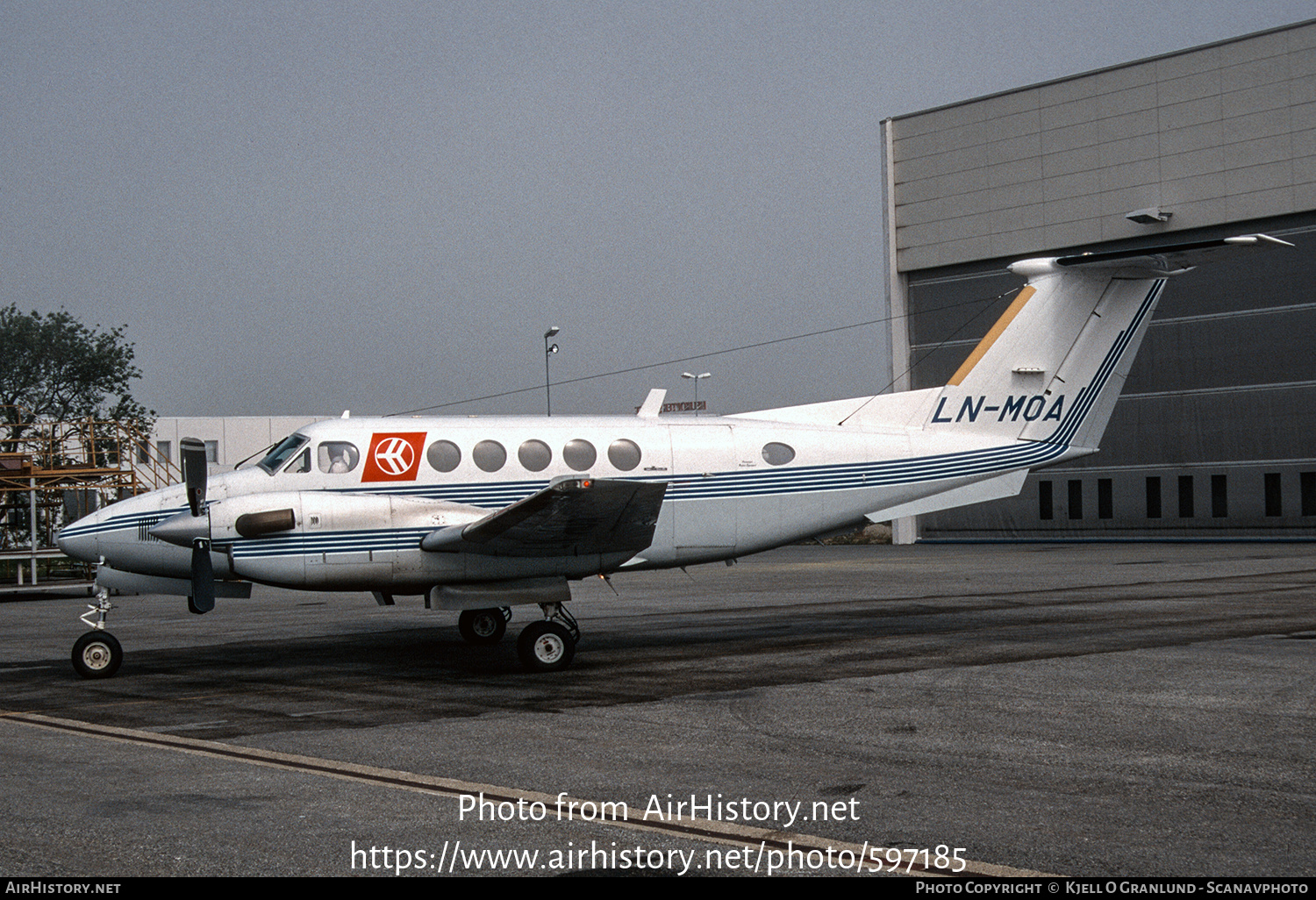 Aircraft Photo of LN-MOA | Beech 200 Super King Air | Helikopter Service | AirHistory.net #597185