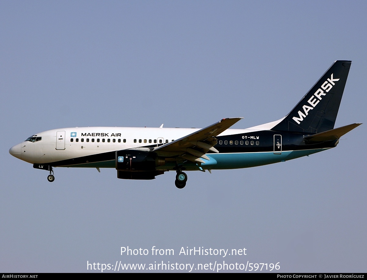 Aircraft Photo of OY-MLW | Boeing 737-73S | Maersk Air | AirHistory.net #597196