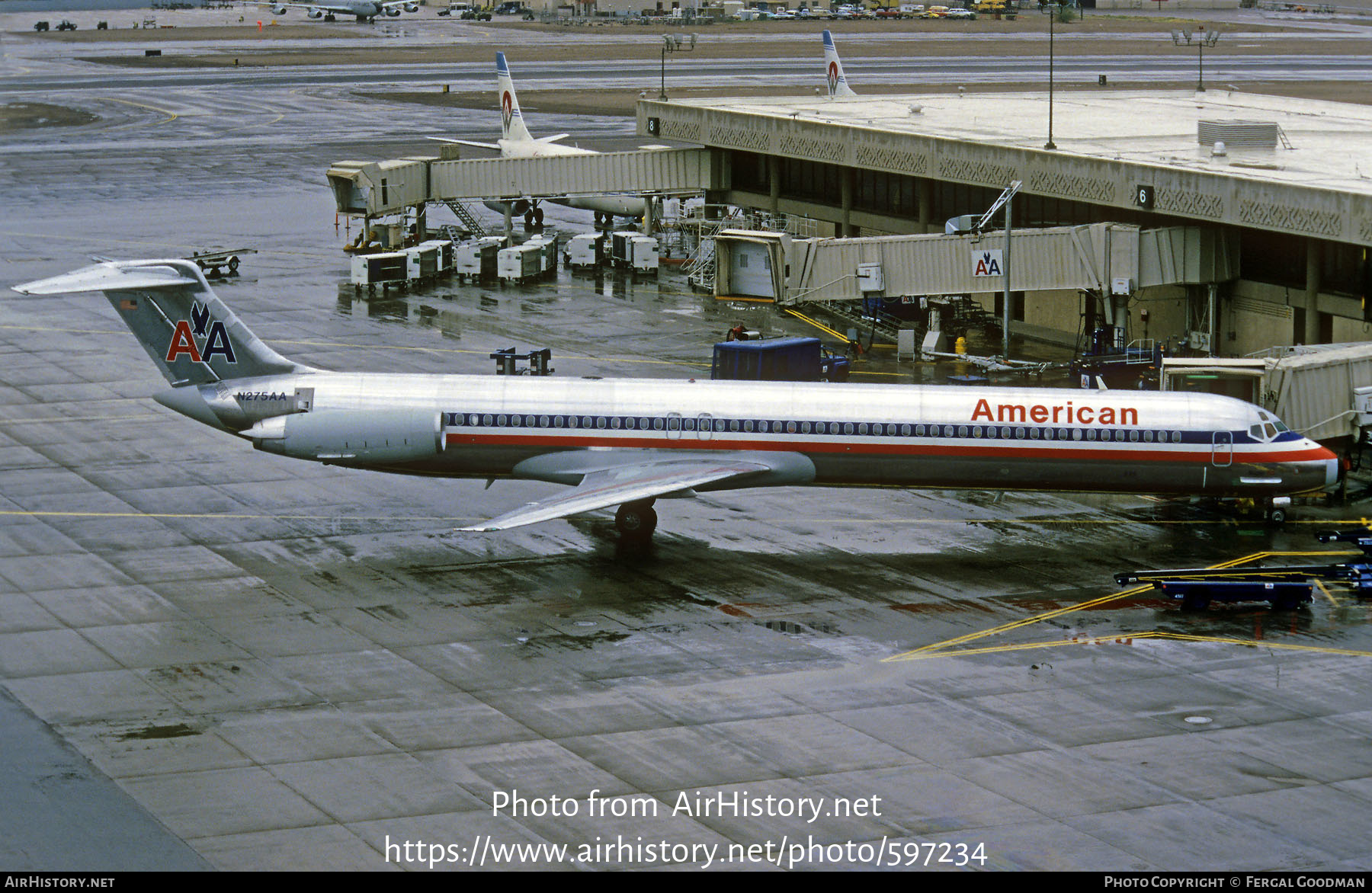 Aircraft Photo of N275AA | McDonnell Douglas MD-82 (DC-9-82) | American Airlines | AirHistory.net #597234