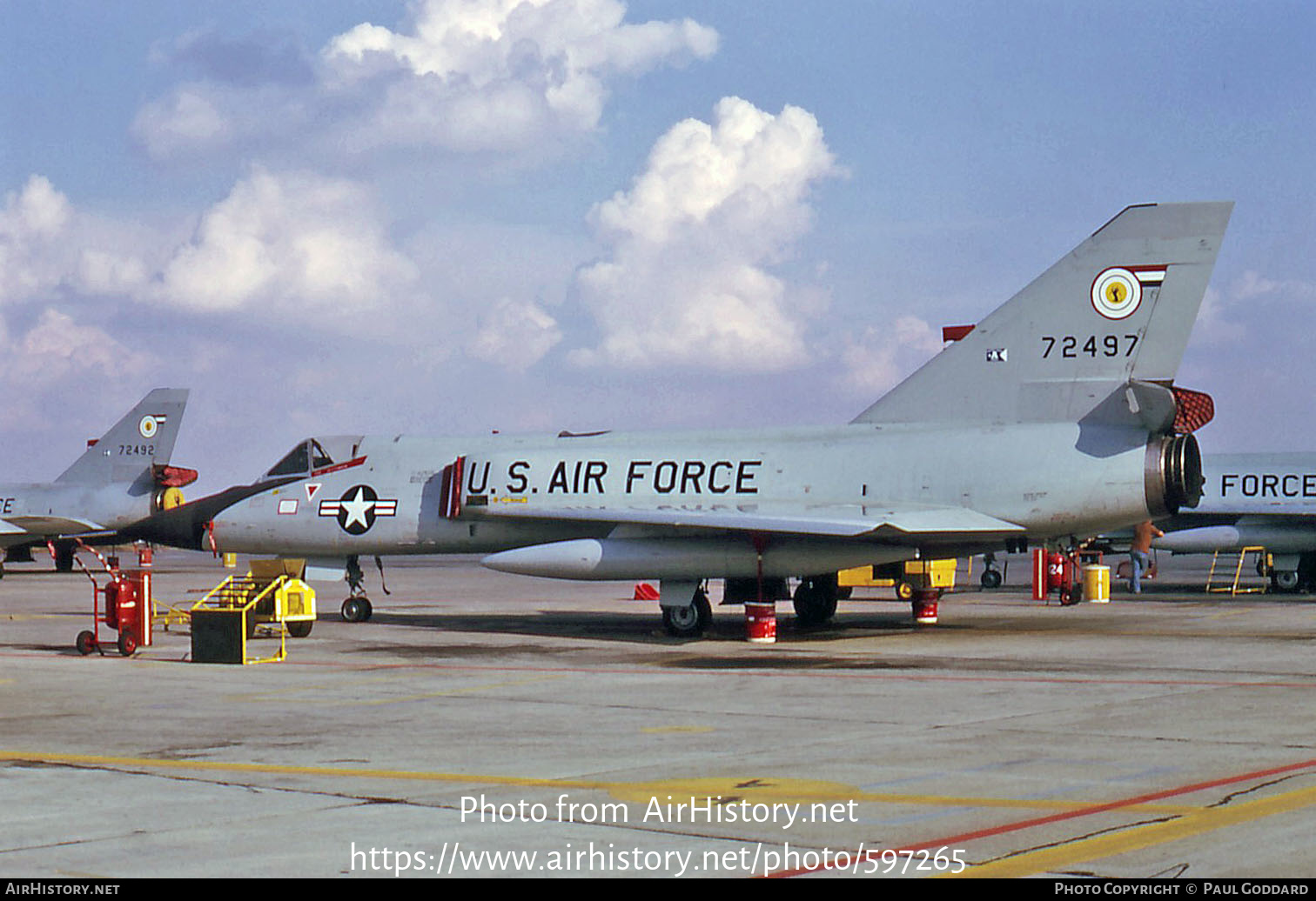 Aircraft Photo of 57-2497 / 72497 | Convair F-106A Delta Dart | USA - Air Force | AirHistory.net #597265