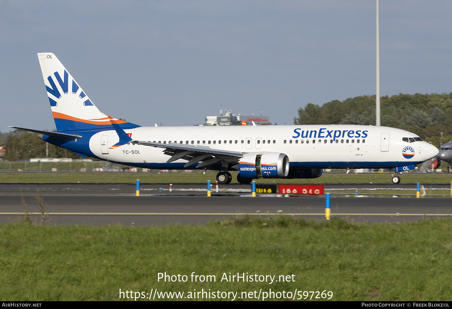 Aircraft Photo of TC-SOL | Boeing 737-8 Max 8 | SunExpress | AirHistory ...